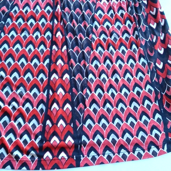 Anthropologie Bl-nk London Sequin Embellished Blouse, Size xs, red, black... - Picture 5 of 9